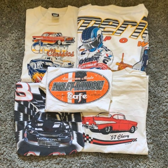 Vintage Mystery Box 90s FIVE Graphic Shirts Tees - Picture 6 of 8